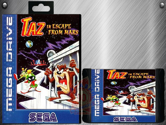 Taz in escape from mars, Игра для Сега (Sega Game) MD