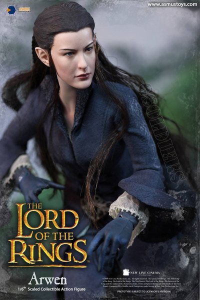 Арвен Властелина колец Коллекционная ФИГУРА 1/6 scale Arwen The Lord of the Rings LOTR021 Asmus Toys