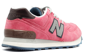 New Balance 574 Розовые с коричневым женские (36-41) Арт. 154MA