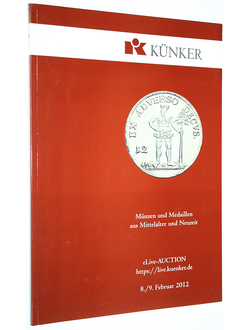 Kunker. eLive Auction. 8-9 February 2012.