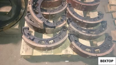 Колодка тормозная Т-150  151.38.049