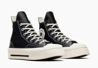 Converse off white black shop
