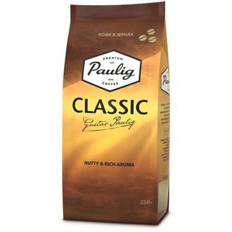 Кофе в зернах Paulig Classic 250 г