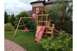 Детская площадка Сибирика с 2-мя горками (Самсон)