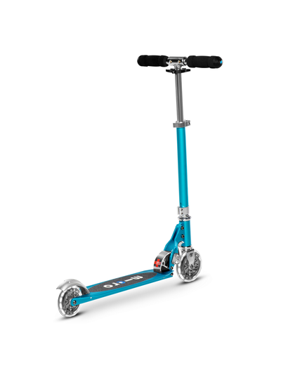 Самокат Micro Sprite Аква LED