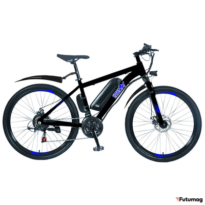Электровелосипед GreenCamel Класс А (R27,5 350W 10Ah) 7 скоростей синий