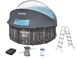 Каркасный бассейн с навесом Bestway Steel Pro Max 366х122 см (5619K)