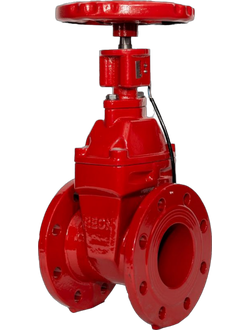 Задвижка чугунная с обрезиненным клином RSV62 DN150 PN10/16