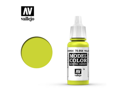 Vallejo: Краска акриловая Model Color 70.954 "Yellow Green"