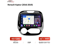 Штатная магнитола FarCar XL733M для Renault Kaptur (2016-2019) на Android 12 (6gb/128gb/DSP/WiFi/4G/GPS/BT)