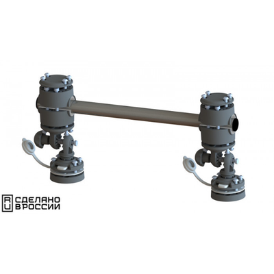 Рейлинг быстросъемный с регулировкой угла наклона 400мм