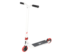 Самокат DRONE Shadow V2 белый/красный