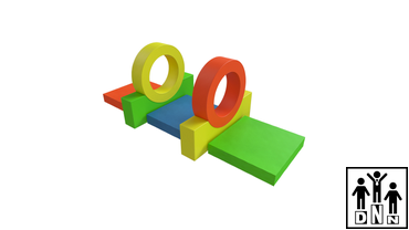 Мягкий спортивный модуль «2 колеса»