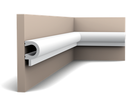 Гладкий молдинг из дюрополимера Orac Decor коллекция Axxent PX169