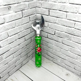 Открывалка для бутылок 160*20 мм ассорти деревянная с росписью