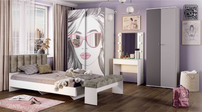 Стол туалетный СТ-03 с подсветкой