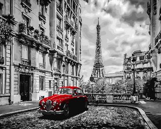 Картина по номерам 40х50 GX 29954 Виды Парижа
