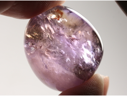 Аметрин, галтовка, Боливия (27*13*18 мм, 17 г) №38344