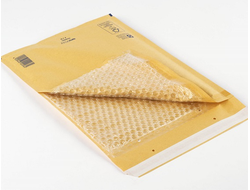 Пакет с воздушной подушкой I/19 коричневый (320х455мм+50мм клапан)