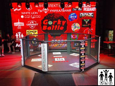 восьмиугольный ринг без помоста