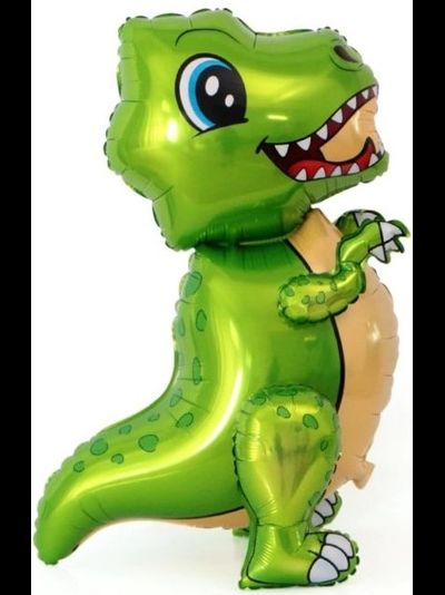 Динозавр маленький зелёный (76 см) воздух