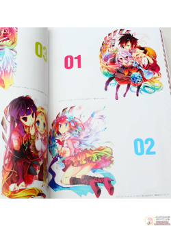 Оригинальный Арт Бук No Game No Life (Нет игры Нет жизни)