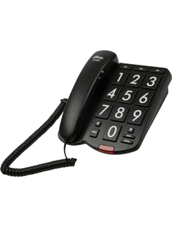 Проводной телефон RITMIX RT-520 (черный)