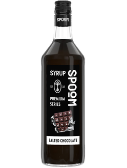 Сироп Spoom Солёный шоколад, 1 л (для кофе, коктейлей и десертов)