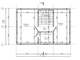 Двухэтажный каркасный дом с двумя спальнями 85м² (SK78)