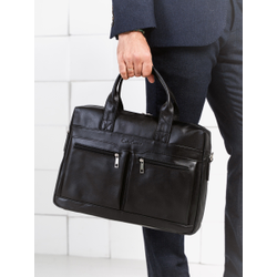 Сумка для ноутбука Lugano black (арт. 1007-01)