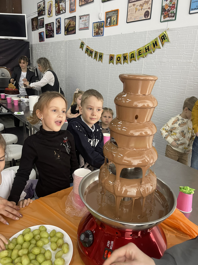 Шоколадный фонтан