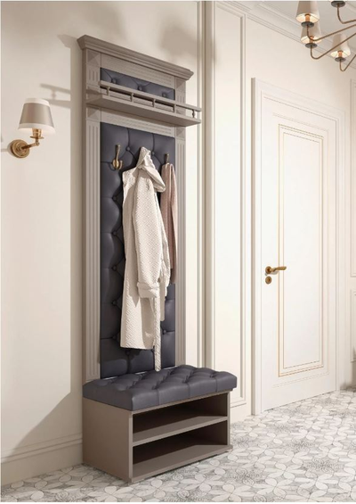 Вешалка "Лилль 2" Эмаль Мокко 660х430х2110