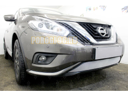 Защита радиатора Nissan Murano Z52 2014- chrome