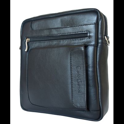 Кожаная мужская сумка Ceprano black (арт. 5045-01)