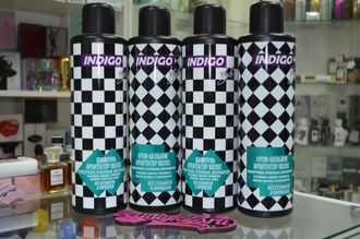 Безсульфатный шампунь и бальзам «архитектор волос» для восстановления и питания (Indigo Style Proff Hair Architect Repair Nutrition Shampoo), объем 1000 мл