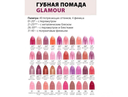 Помада для губ Рута Гламур
