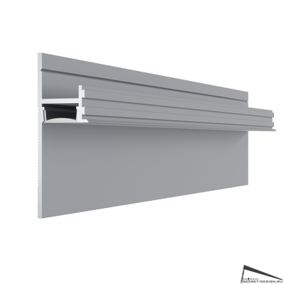 ТЕНЕВОЙ ПЛИНТУС PRO DESIGN - ЧЕРНЫЙ - 7209