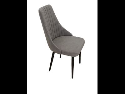 Стул КАРИНА /черный каркас/ UITRA GREY (Room)