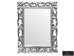 TW Зеркало в раме 75х95см, рама: дерево, цвет глянцевое серебро