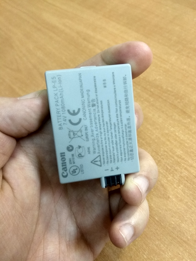 Аккумулятор  LP-E5 для фотокамер Canon