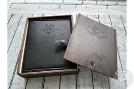 ежедневник из натуральной кожи, кожаный ежедневник, ежедневник с логотипом