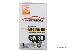 AUTOBACS Synthetic 5W30 1L мотор. синт. A5/B5, GF-6A