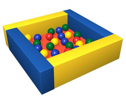 Сухой бассейн Romana с шариками «Лужайка» ДМФ-МК-06.13.00 купить в Воронеже