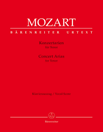 Mozart Concert Arias for Tenor