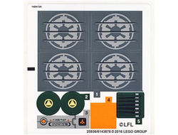 Sticker Sheet for Set 75141 - International Version - 25936/6143876, n/a (75141stk01a)