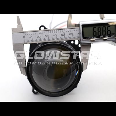 Билед модули Aozoom A5H 2025 2.5 дюйма, 2 чипа, 5500K, 12V, 47W/53W, крепление 3R и съемное гаечное