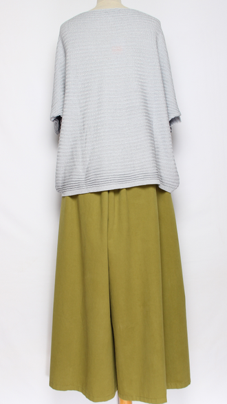 ДЖЕМПЕР  "КИМОНО ЛЮРЕКС лодочка"  в рубчик фуксия, св.серый, св.фуксия р.46-52