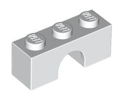 Arch 1 x 3, White (4490 / 4164211 / 4256578 / 449001 / 4520970)