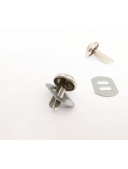 Пукли ножки для сумок, никель. комплект 4 шт