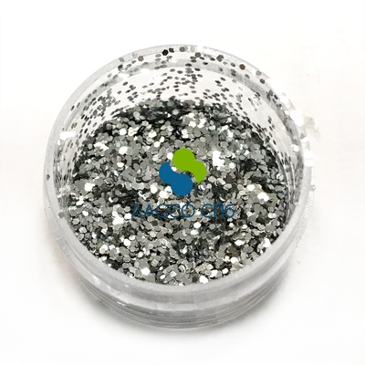 Блестки глиттер Лунное Серебро 0,6 мм 1 кг